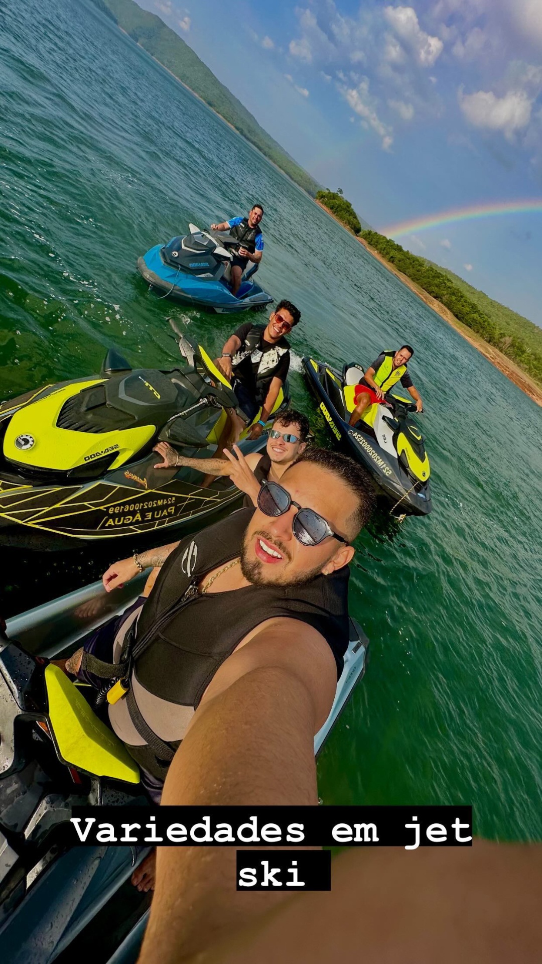 Cliente da Jet Caldas no Lago Corumbá 6